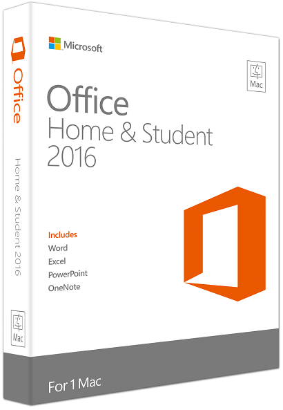 microsoft office home and student 2016 for mac 2016